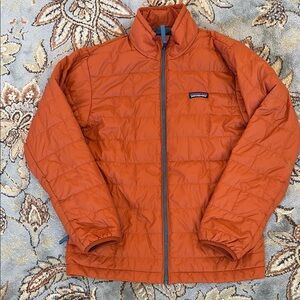 Patagonia boys size L nano puff jacket.